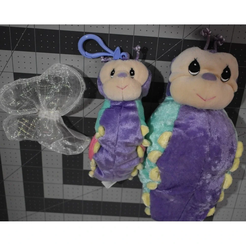 Precious Moments Tender Tails Funclub Plush Iris The Caterpillar Turns Butterfly